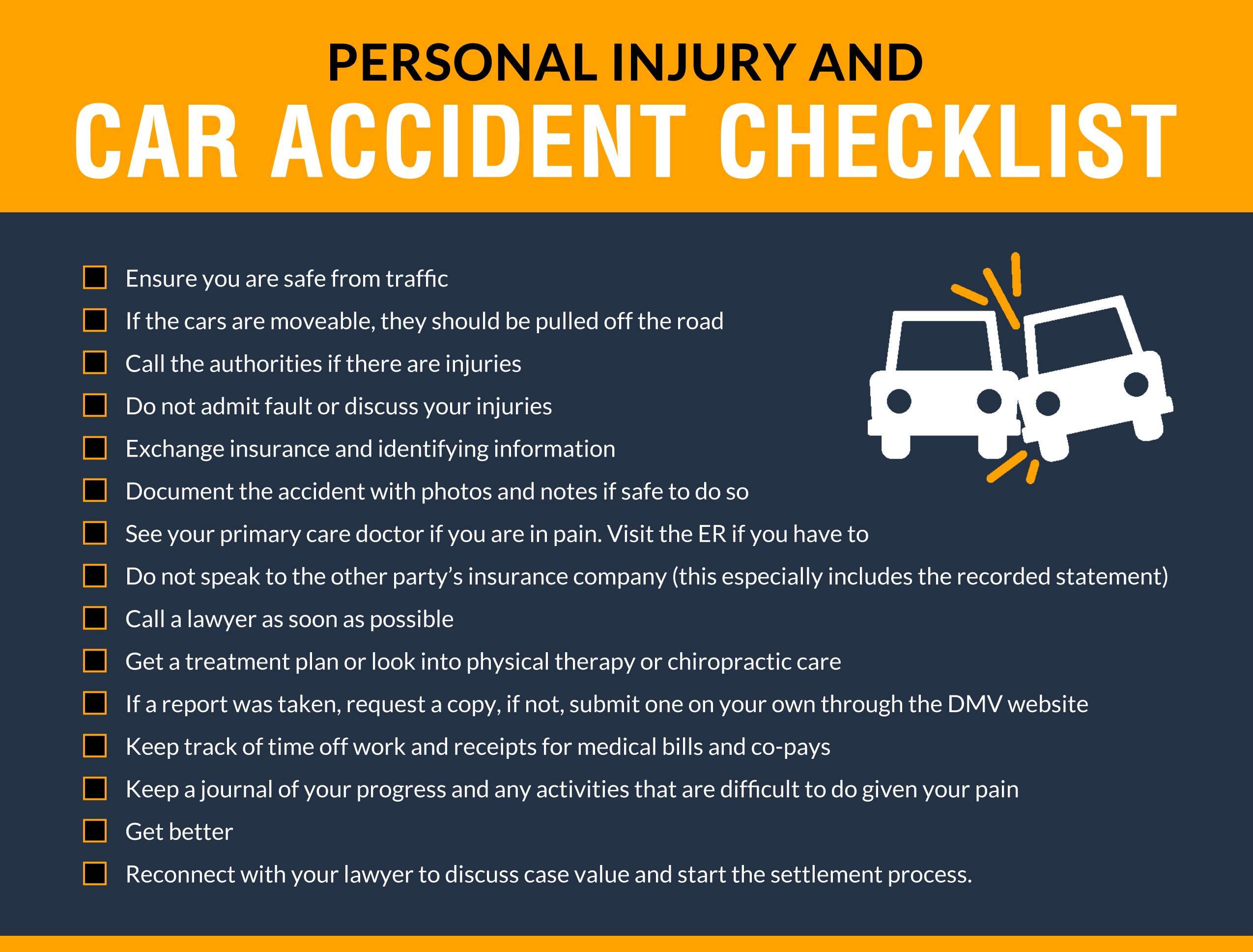 caraccidentchecklist Fry Law Corporation